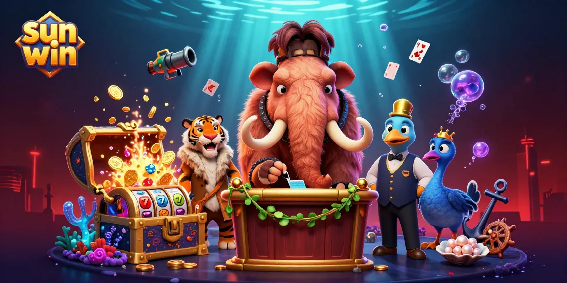 Experience thrills at the sun win casino with vibrant characters and dynamic gaming elements.
