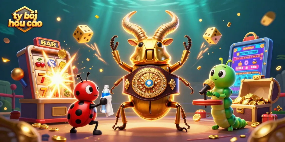 Experience exciting tỷ lệ nhà cái action with vibrant casino elements and characters in a dynamic scene.