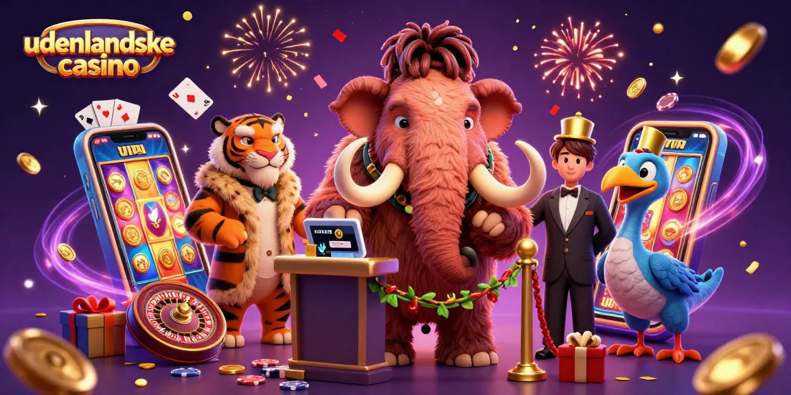 Experience the excitement at udenlandske casino as the mammoth bouncer checks IDs for VIP guests.