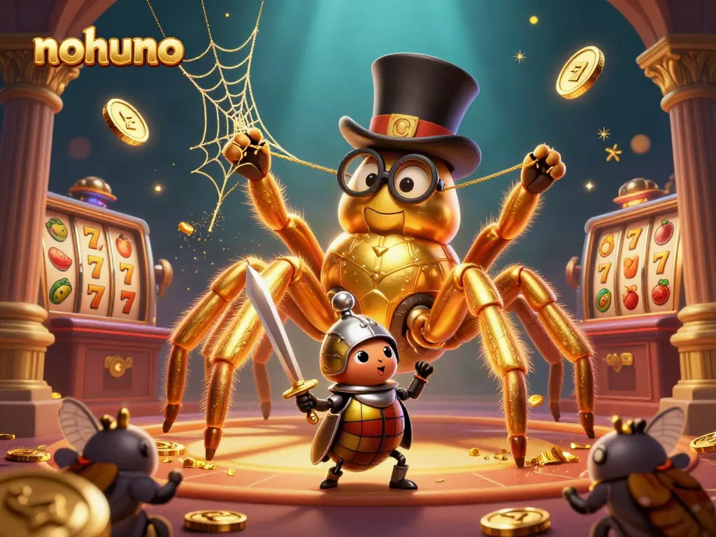 Unleash winning strategies while playing at nohuno with an engaging 3D casino scene.