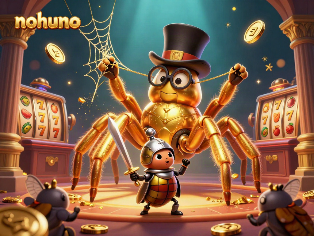 Unleash winning strategies while playing at nohuno with an engaging 3D casino scene.